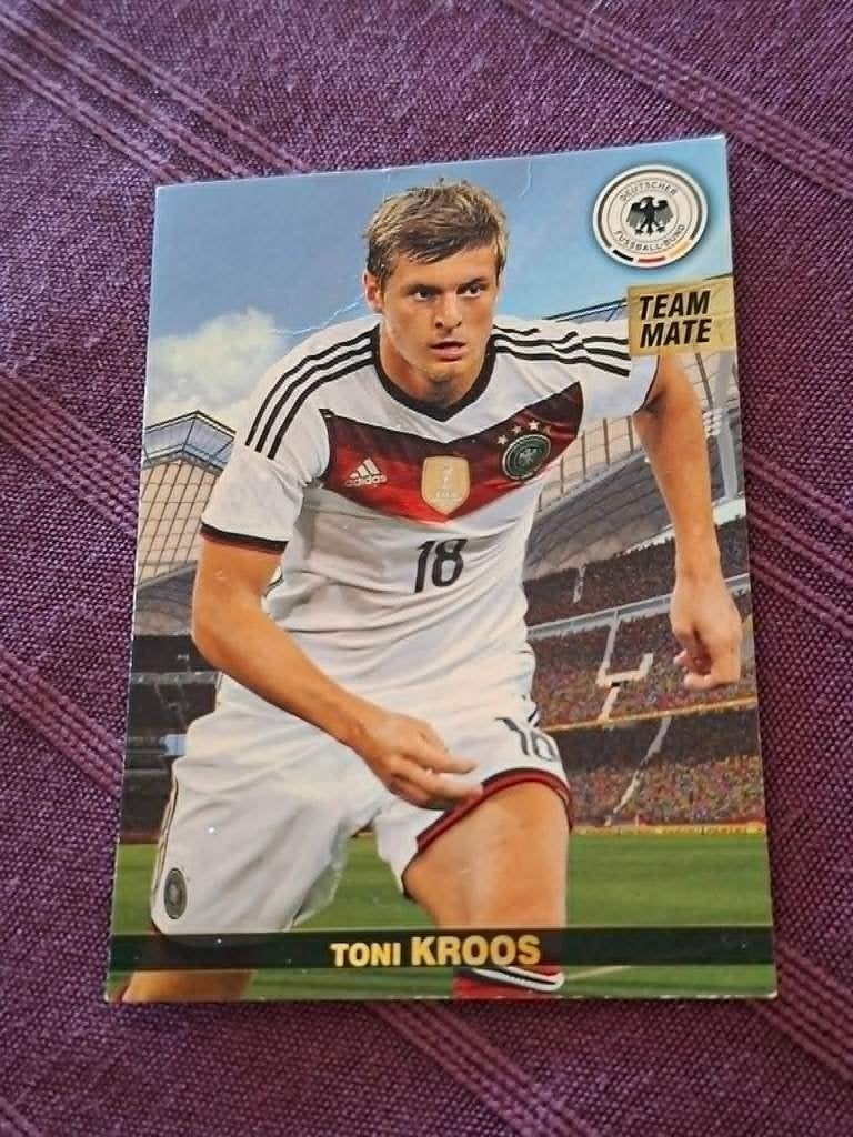 Panini / Voetbalkaart / Toni Kroos / Duitsland, Ophalen of Verzenden, Gebruikt, Spelerskaart