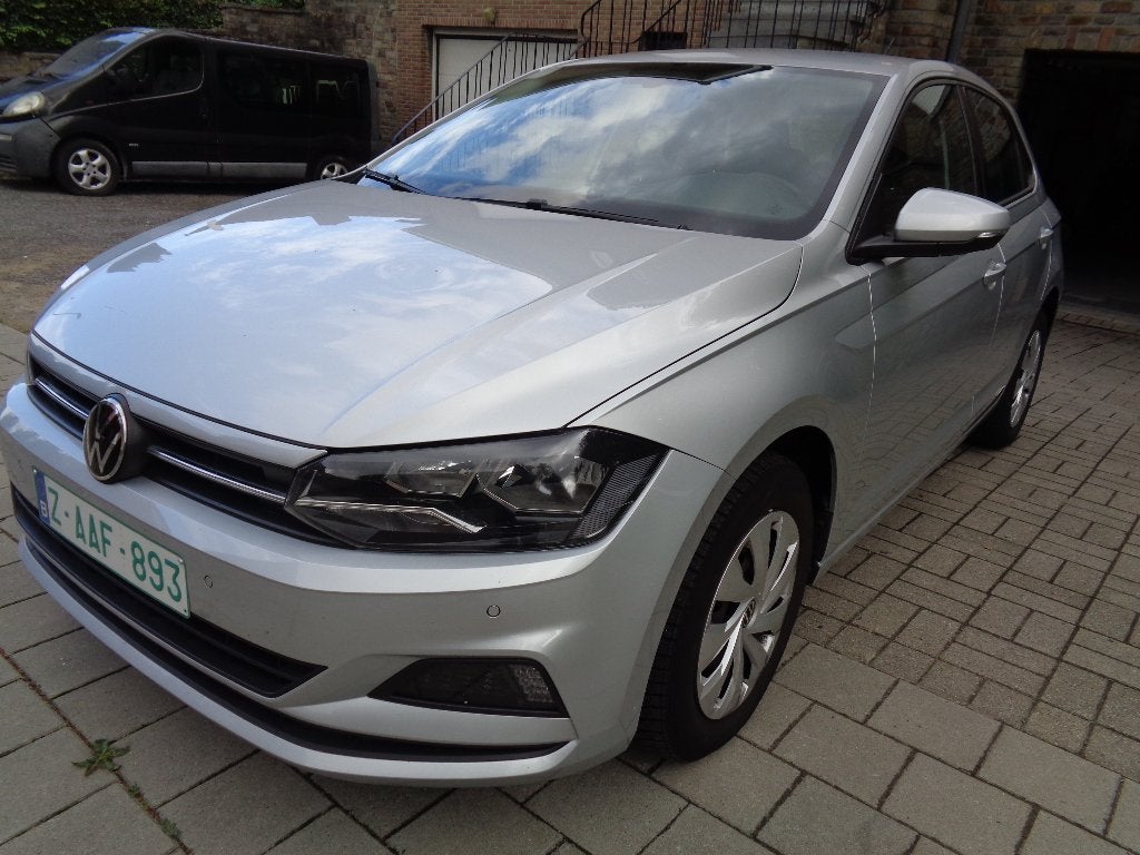 VW Polo essence 5 portes LEZ BXL jusque 2035 Garantie 12mois, 1163 kg, Argent ou Gris, Achat, Euro 6