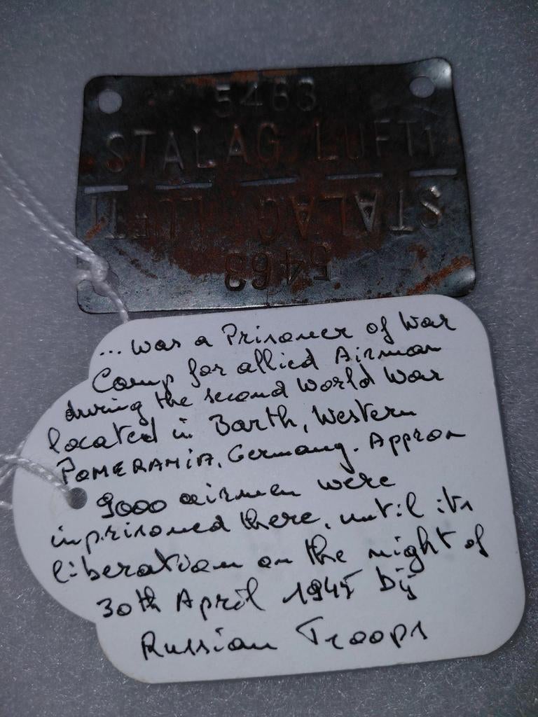 STALAG PLAATJE en Brief vanuit Stalag geschreven(museumstuk, Verzamelen, Verzenden