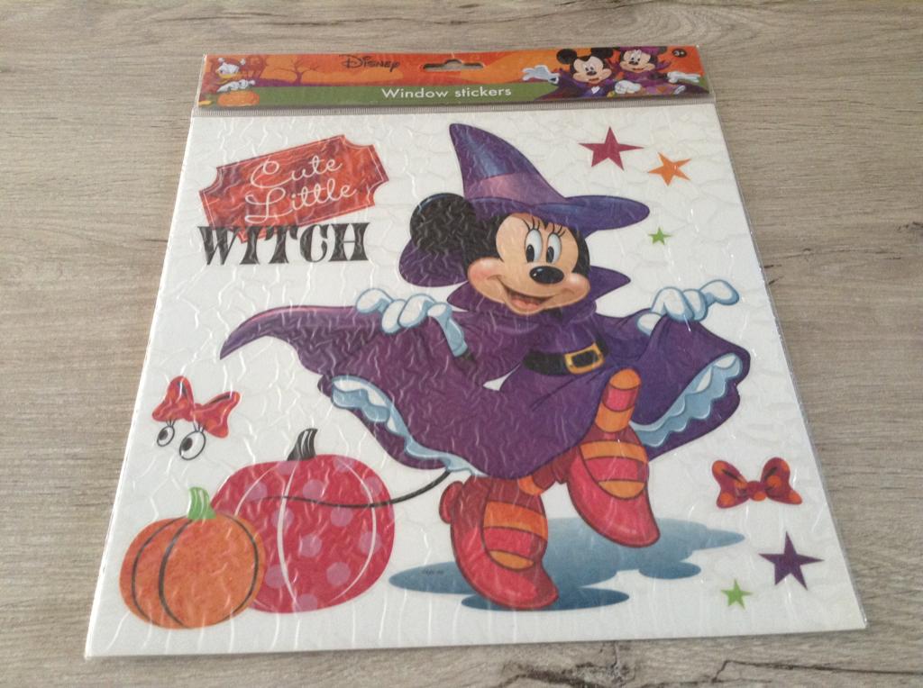 Disney Minnie Mouse raamstickers (Nieuw), Verzamelen, Disney, Nieuw, Plaatje of Poster, Overige figuren, Ophalen of Verzenden
