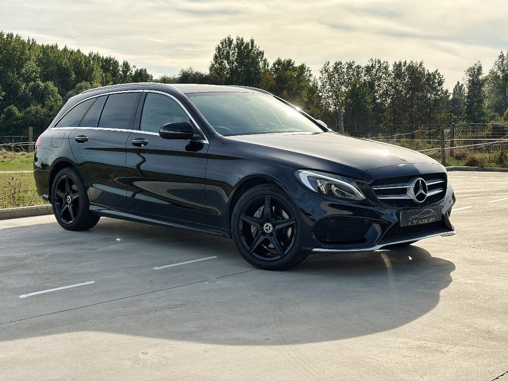 Mercedes C180d - 2018 - 119.720km - AMG PACK - LEDER, Dealer onderhouden, Achterwielaandrijving, https://public.car-pass.be/vhr/d622c9f2-9ac7-4c75-b192-e1d7b19761a0?lang=nl