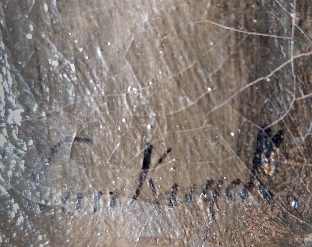 ANTIEK SCHILDERIJ LOUIS VAN KUYCK, Antiek en Kunst, Kunst | Schilderijen | Klassiek, Dieren, Gesigneerd, Handgeschilderd, Ophalen