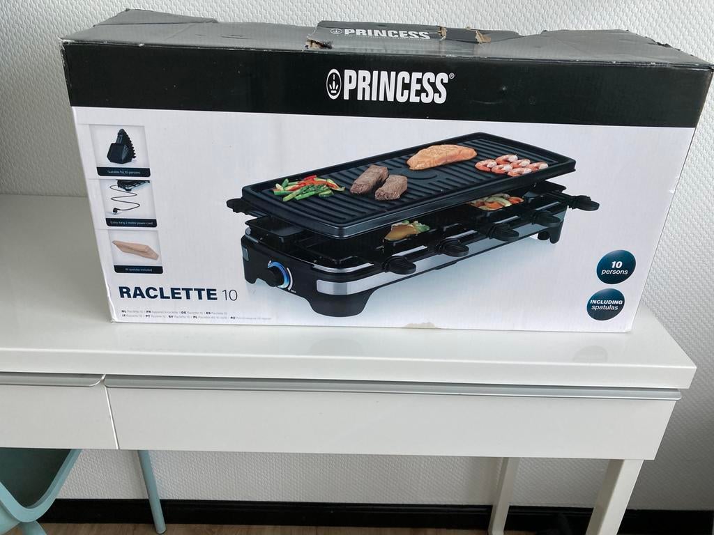 Raclette, Ophalen, Zo goed als nieuw