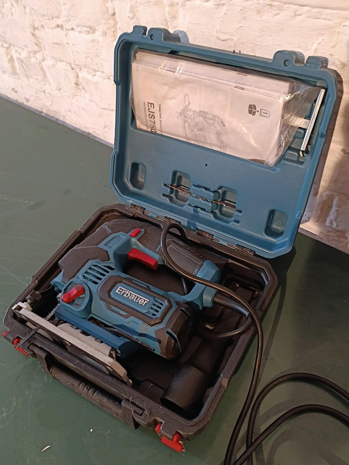 Scie sauteuse pendulaire ERBAUER 240 V 750 W, Enlèvement, Comme neuf, Autres types