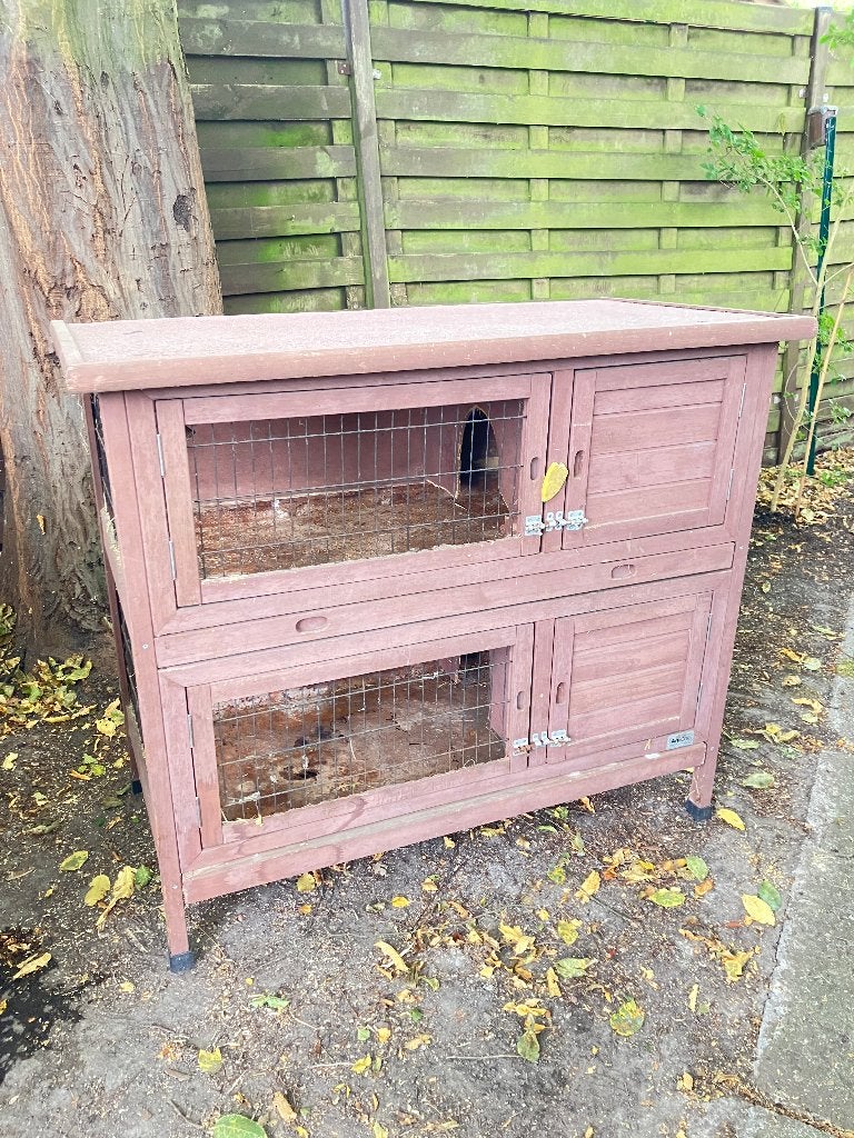 Dubbel Hok voor cavia of konijn AniOne, Dieren en Toebehoren, Ophalen, Cavia, 90 cm of meer, Hok