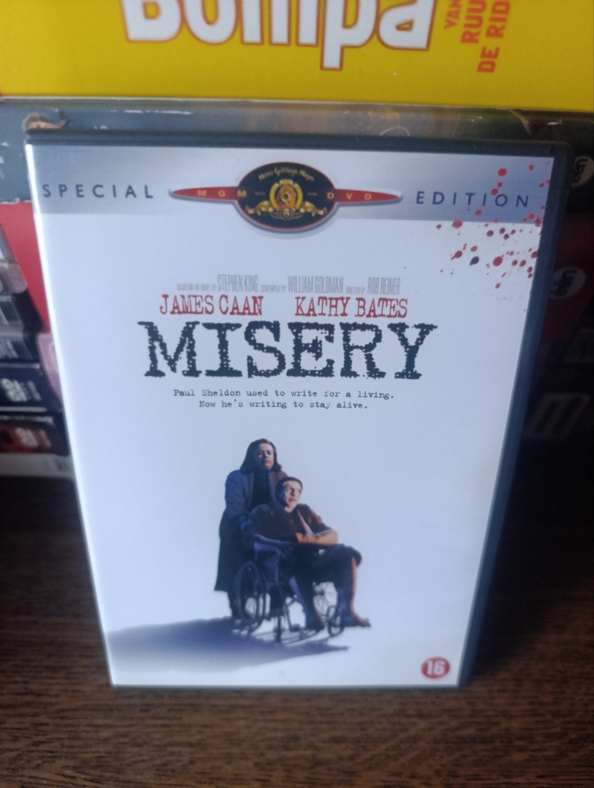 dvd Misery Stephen King, Ophalen of Verzenden