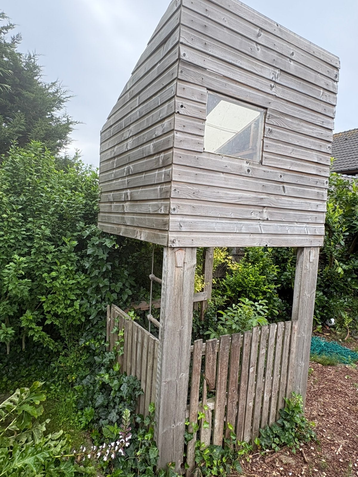 Boomhut, Ophalen, Gebruikt, Hout