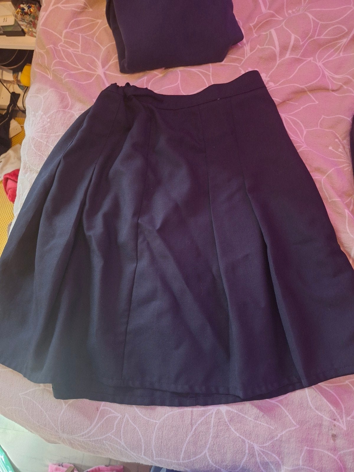 Schooluniform tergroenepoorte volledig, Kleding | Dames, Rokken, Maat 38/40 (M), Blauw, Ophalen of Verzenden, Knielengte