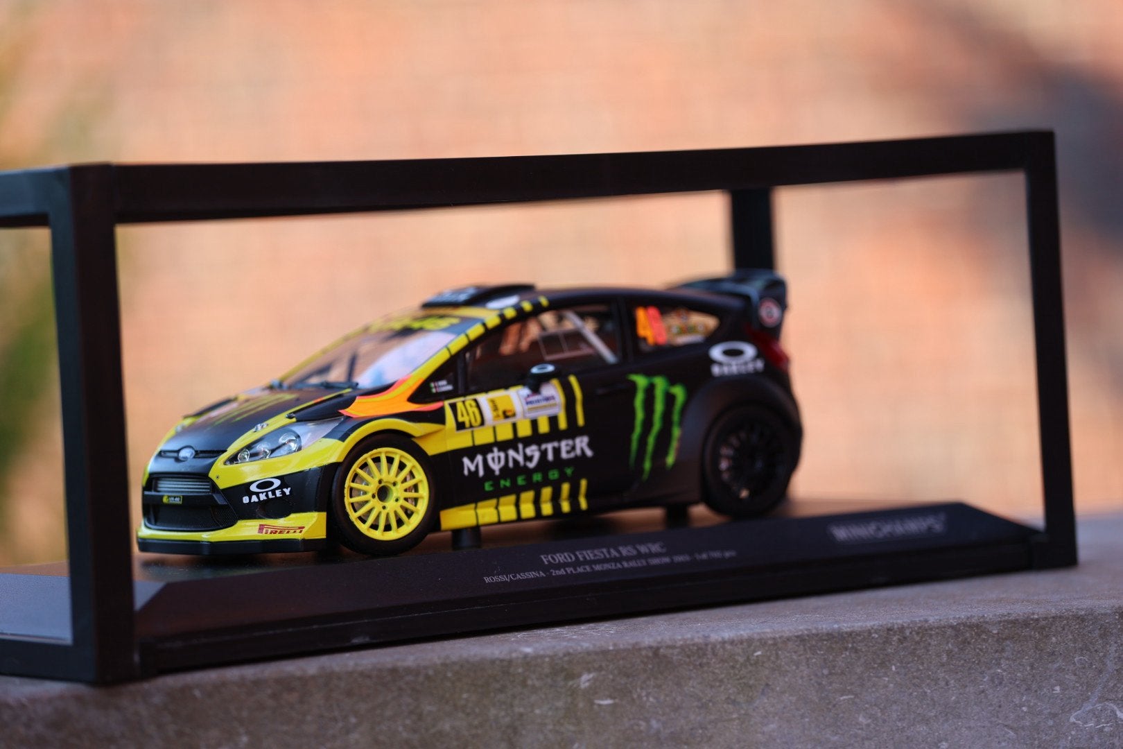 Minichamps Ford Fiesta RS WRC No. 46, Ophalen of Verzenden, Zo goed als nieuw