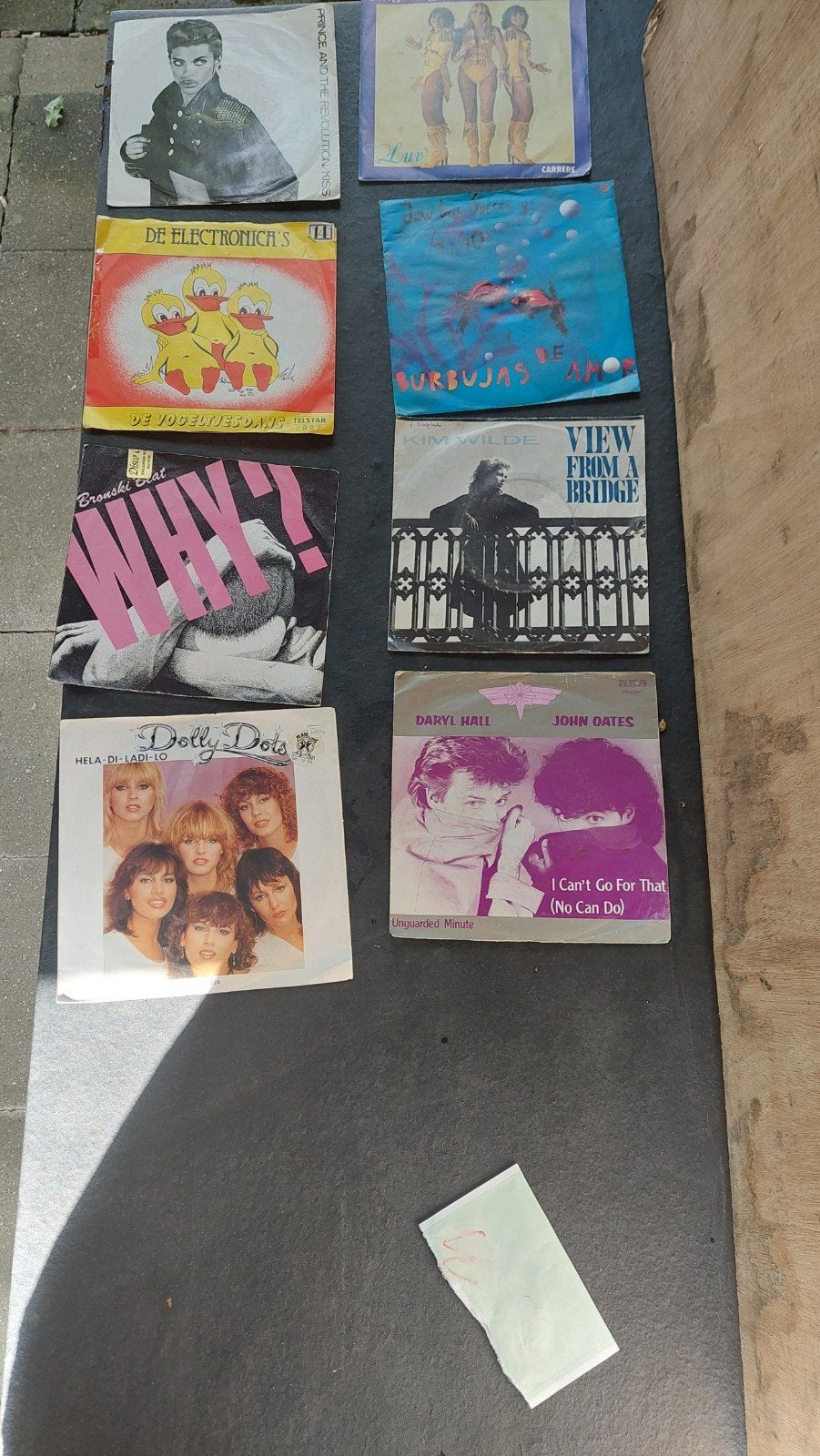 Disques vinyles 8 pièces, Enlèvement