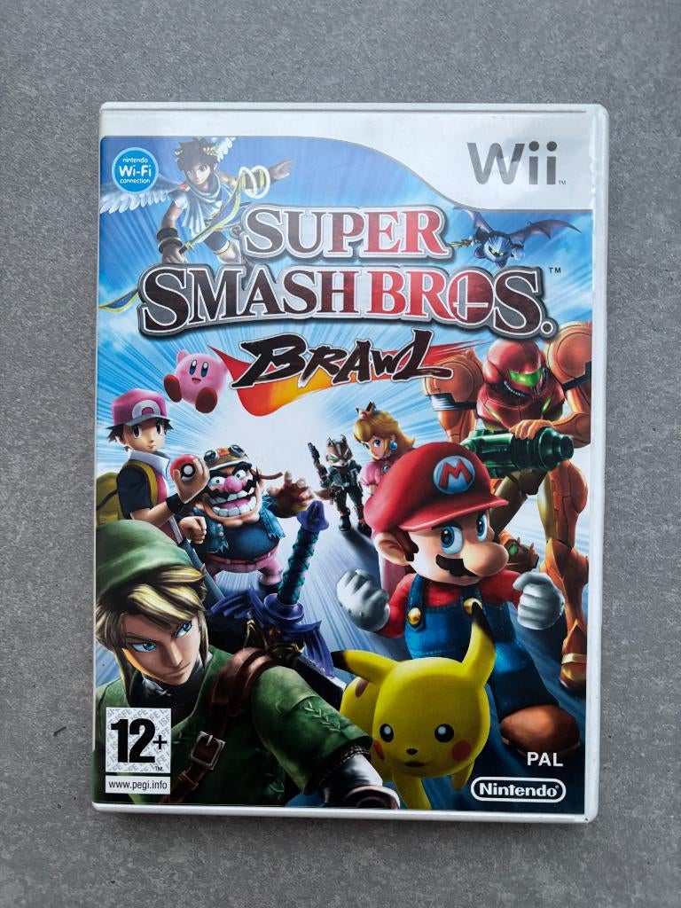 Nintendo wii game: Super Smash Bros Brawl, Games en Spelcomputers, Games | Nintendo Wii, Ophalen of Verzenden, Gebruikt, Avontuur en Actie