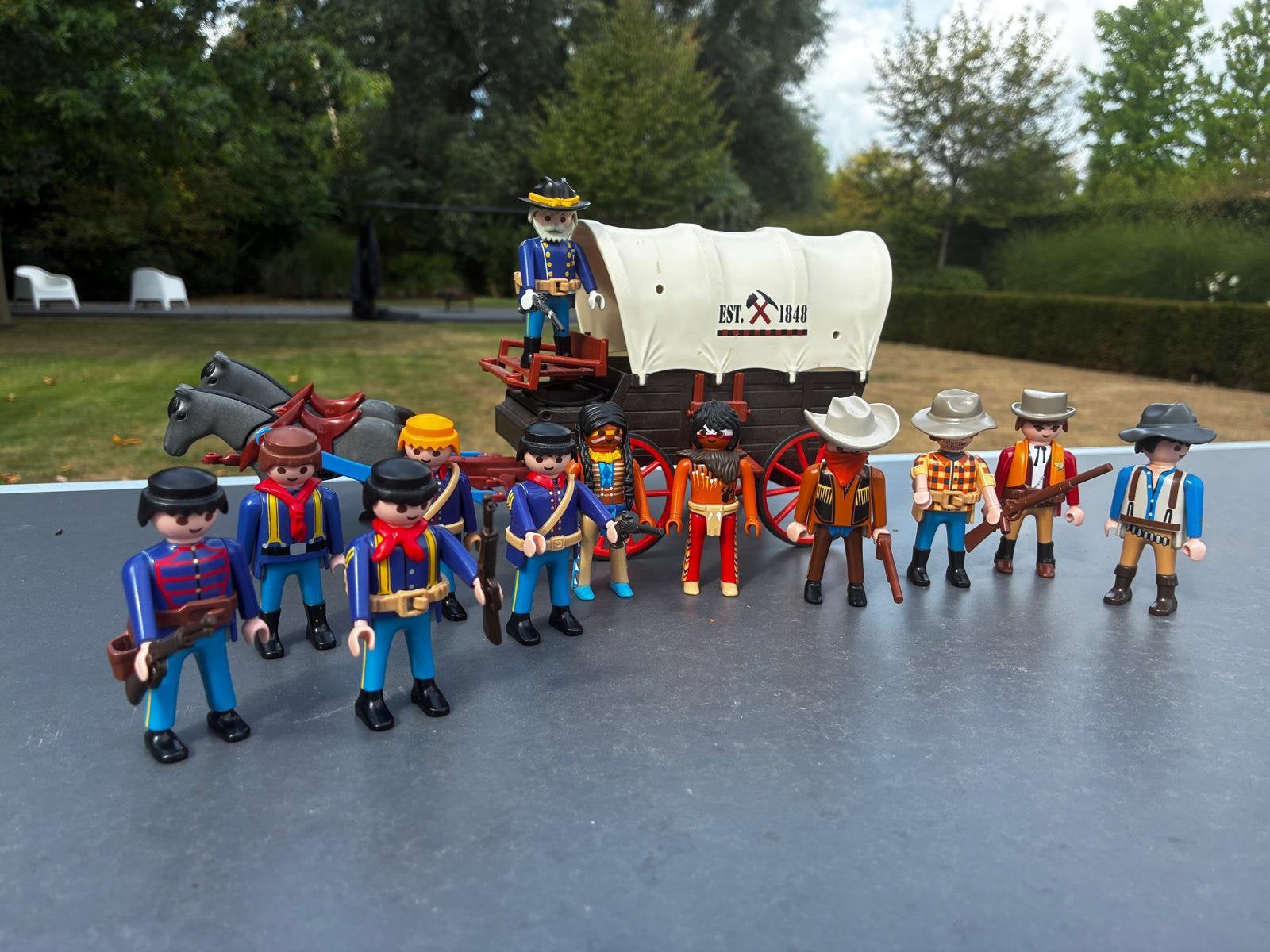 Playmobil Western, Ophalen