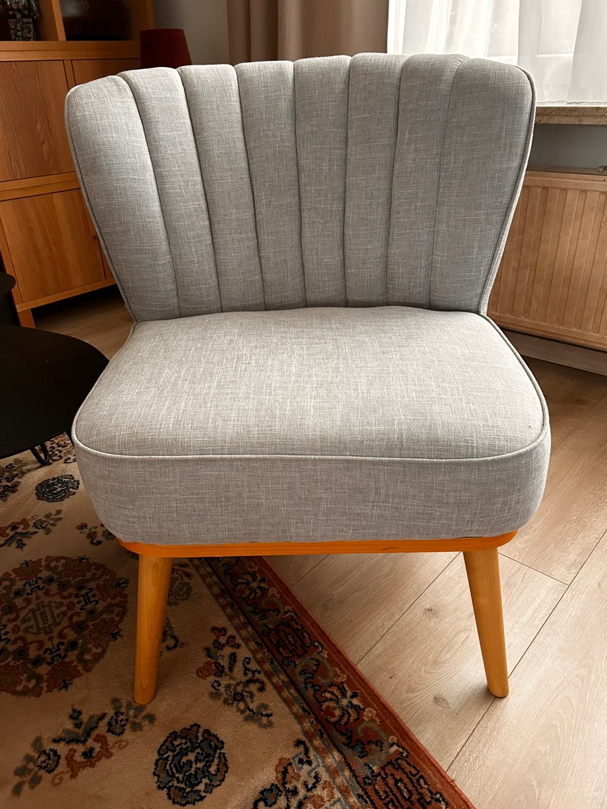 Fauteuil au look vintage, Enlèvement, Comme neuf, Tissus