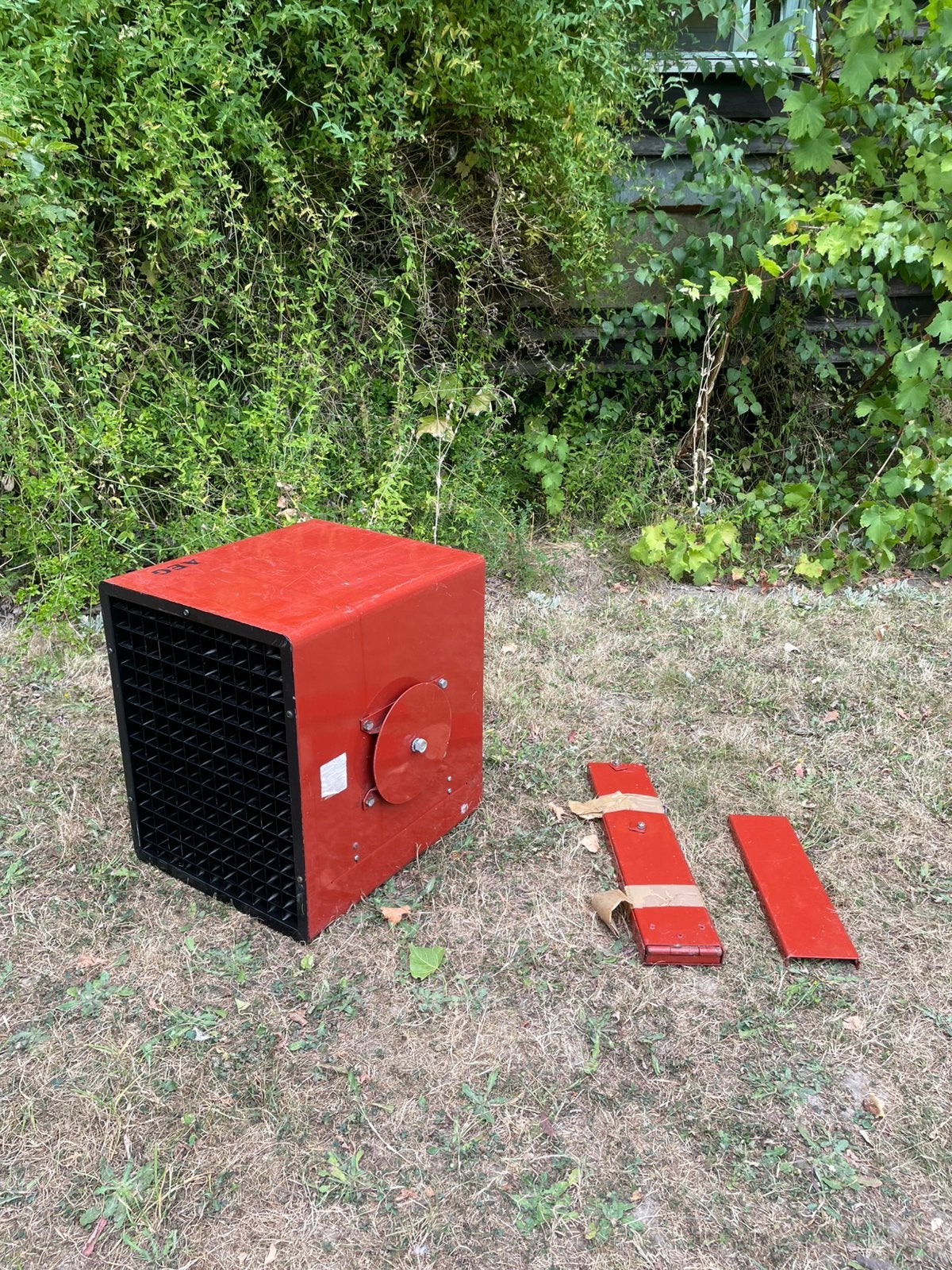 AEG 9kW elektrische verwarming, Ophalen, 30 tot 80 cm, Gebruikt, Overige typen