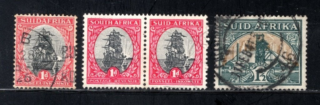 AFRIQUE DU SUD Année 1930-1936 timbrée, Envoi, Afrique du Sud, Affranchi