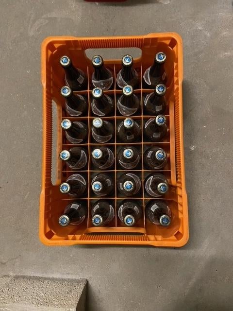 Orval 2018 - Bac complet 24 bouteilles, Collections, Marques de bière, Enlèvement ou Envoi, Neuf, Bouteille(s), Autres marques