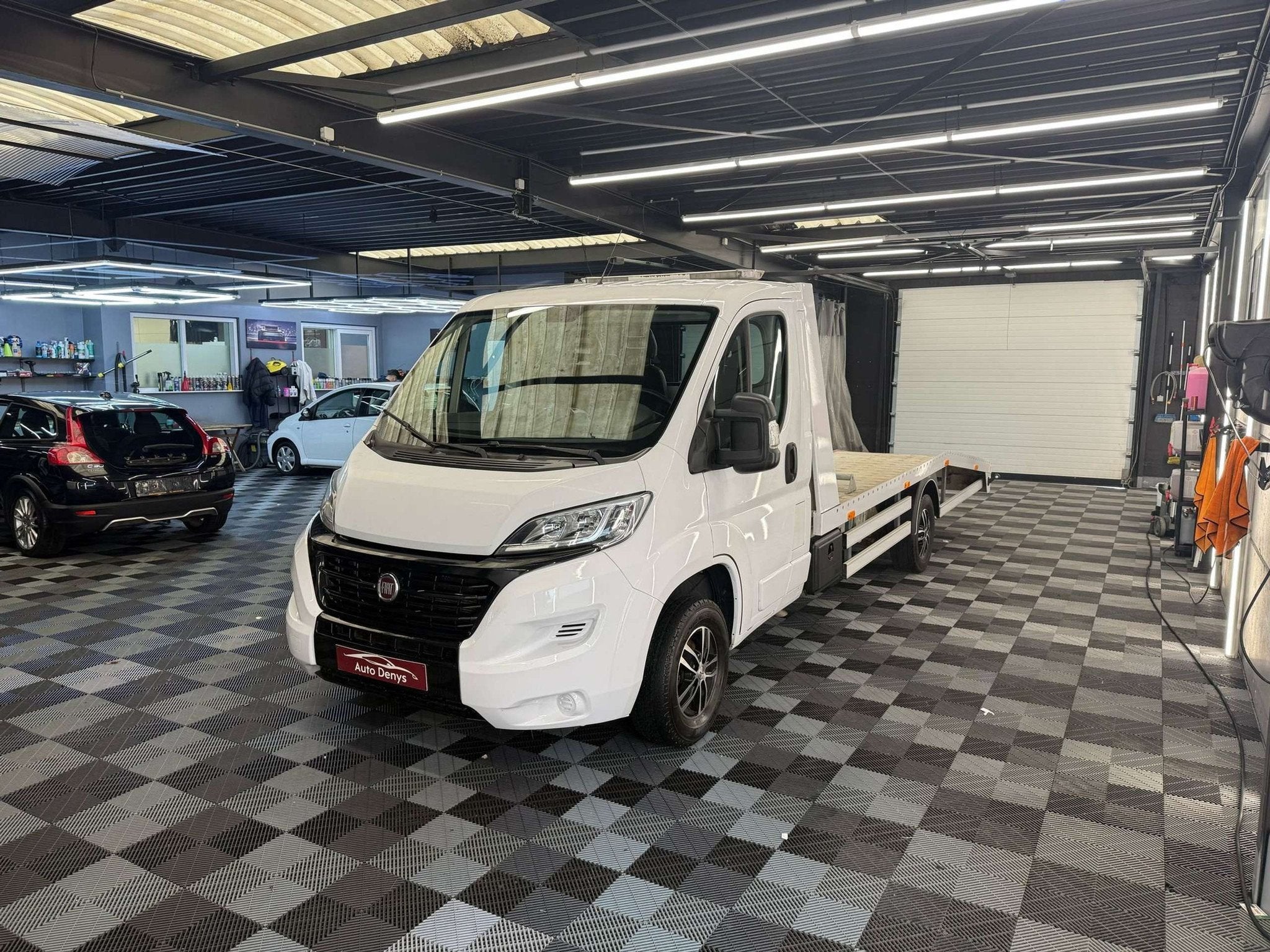 Fiat Depanneur/Takelwagen Euro 6 1255kg, Auto's, Gebruikt, Electronic Stability Program (ESP), Wit, 130 pk