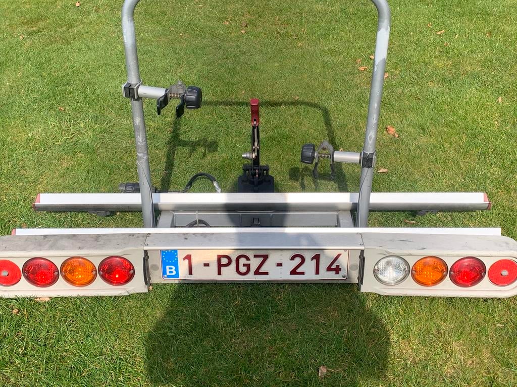 Fietsdrager voor 2 electrische fietsen, Fietsen en Brommers, Ophalen, Gebruikt