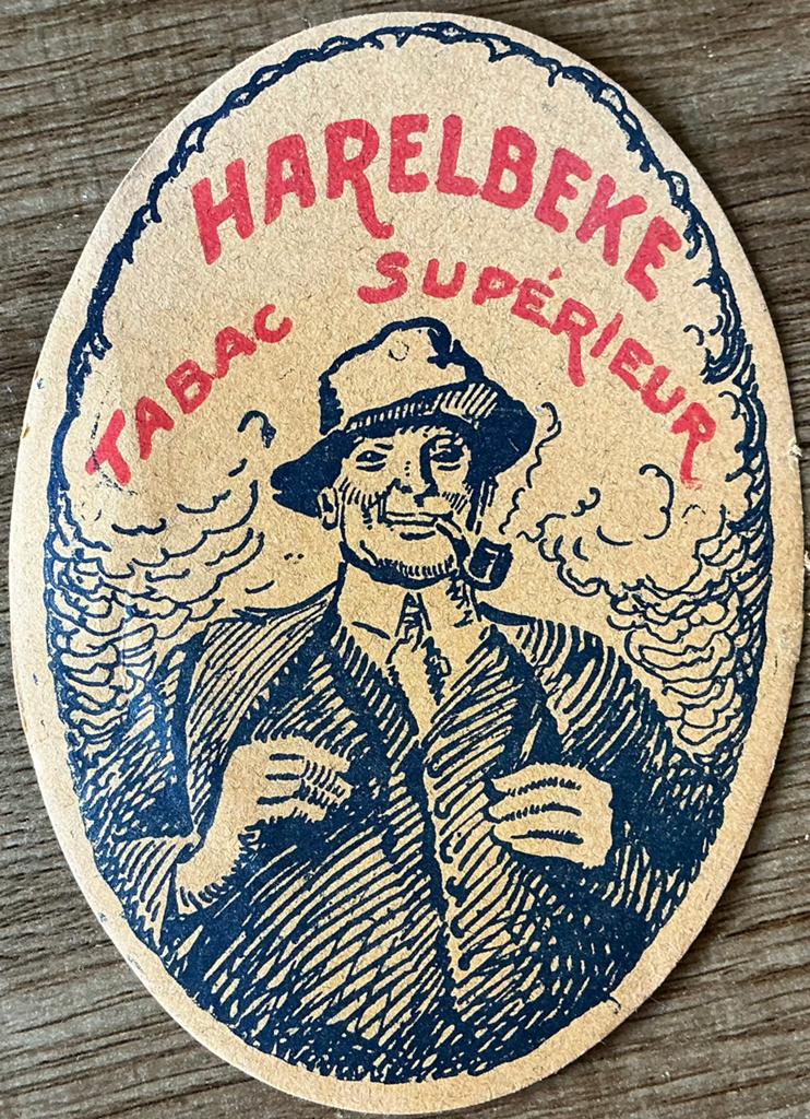 Ancien TABAC SUPérieur/Harelebeke/étiquette, Enlèvement ou Envoi, Comme neuf, Autres types