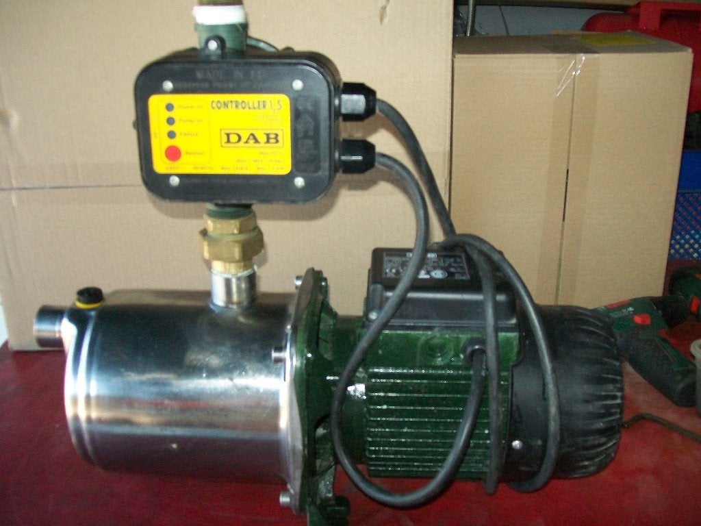 DAB POMP EUROINOX 40/50 M, Tuin en Terras, Waterpompen, Ophalen, Gebruikt, Elektrisch, Hydrofoorpomp
