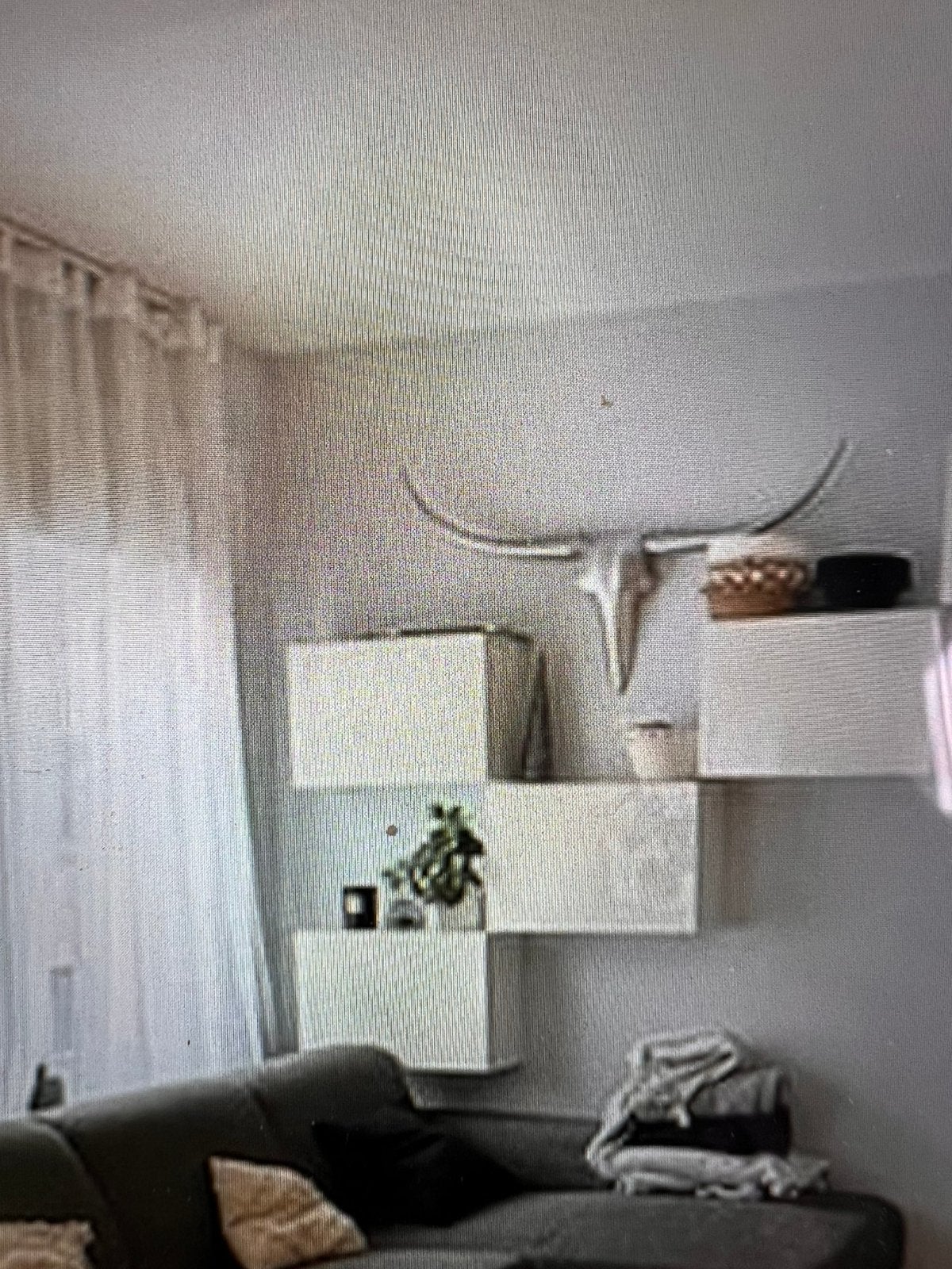 Sculpture Tete de taureau Longhorn en metal  120x60 cm, Maison & Meubles, Argent, Métal, Objet de décoration, Comme neuf