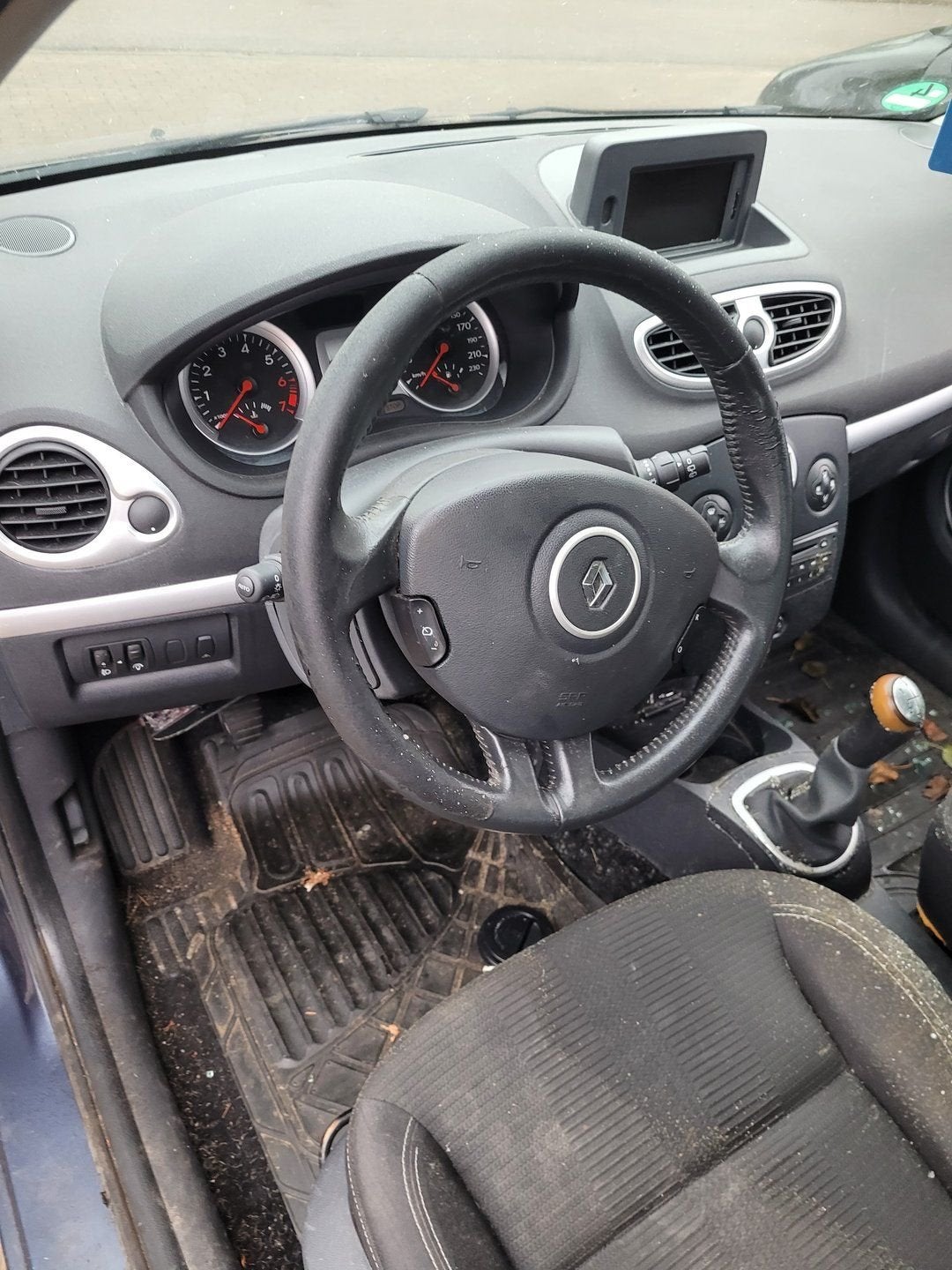 renault clio koplamp achterlicht spiegels, Gebruikt, -, Renault, -