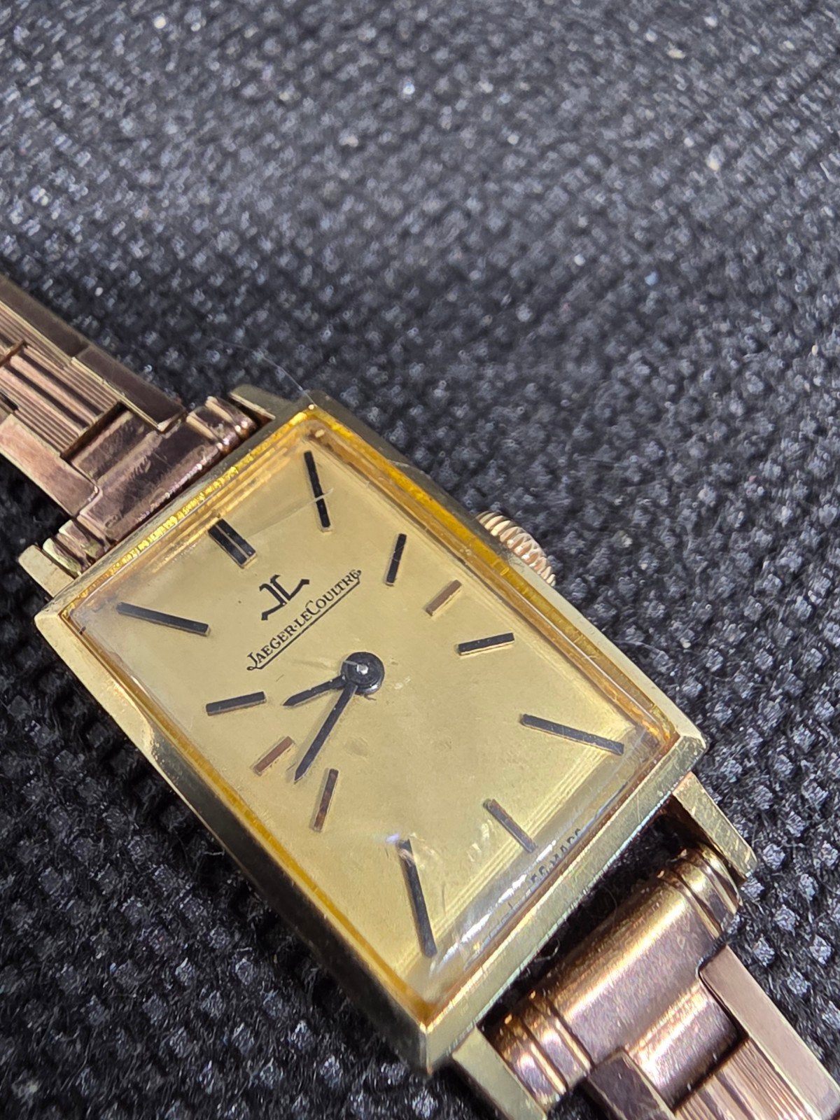 montre Jaeger-leCoultre or, Comme neuf, Or, Montre-bracelet, Autres matériaux