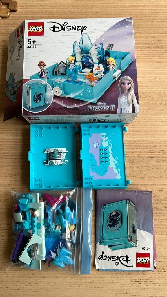 Lego Disney 43189, complet, Gebruikt, Inclusief instructies, Lego, Ophalen of Verzenden