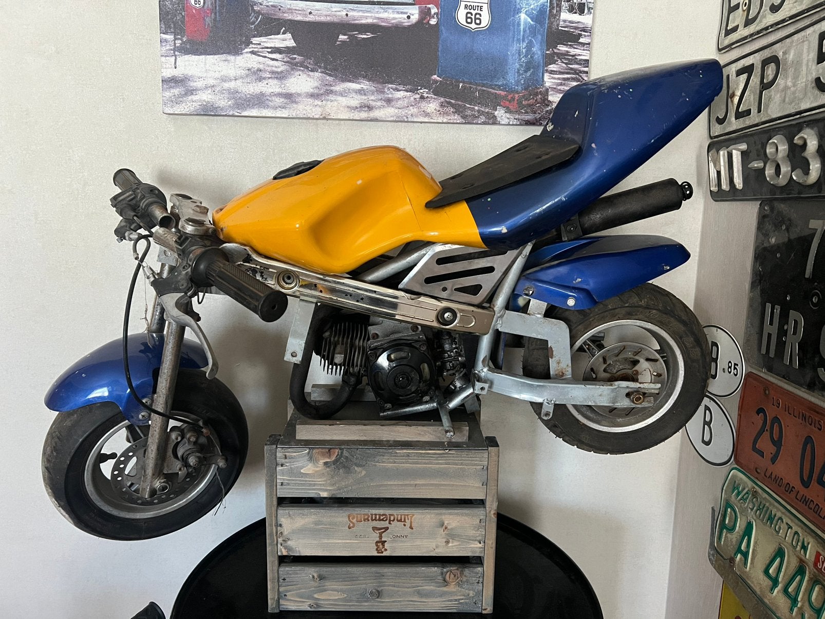 Pocketbike, Enlèvement