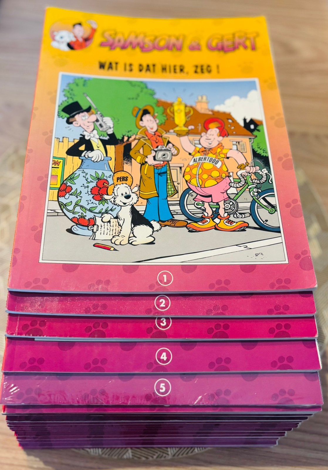 Lot van 27 Samson & Gert stripalbums, Boeken, Ophalen of Verzenden