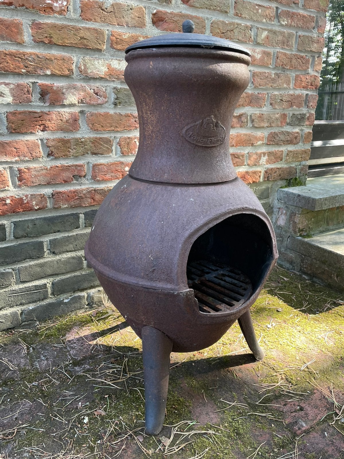 Terraskachel, Tuin en Terras, Tuinhaarden, Ophalen, Gebruikt