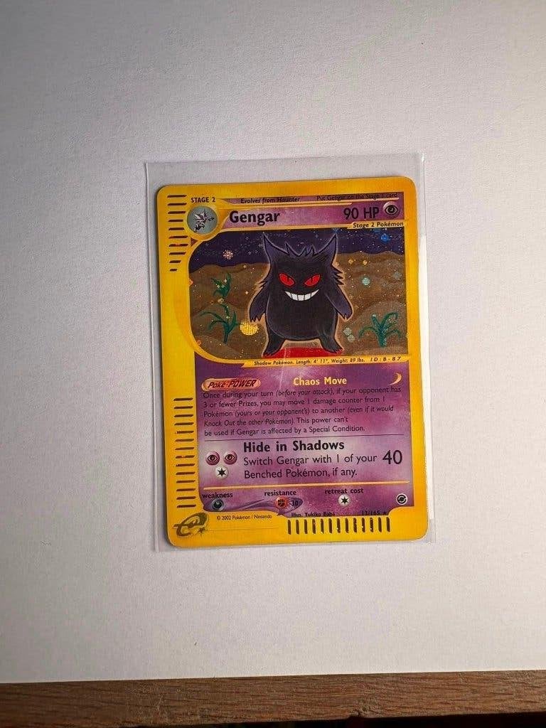 Gengar #13 Pokemon Expedition, Hobby en Vrije tijd, Verzamelkaartspellen | Pokémon, Ophalen of Verzenden, Zo goed als nieuw, Losse kaart