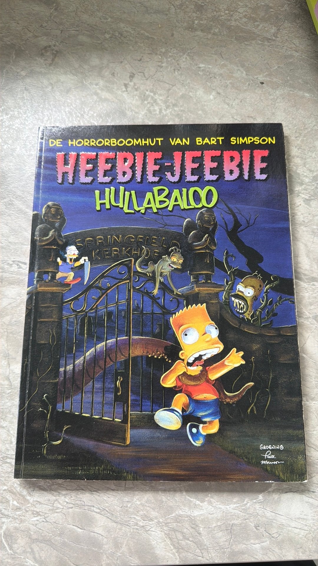 The simpsons special edition strip, Boeken, Ophalen, Zo goed als nieuw