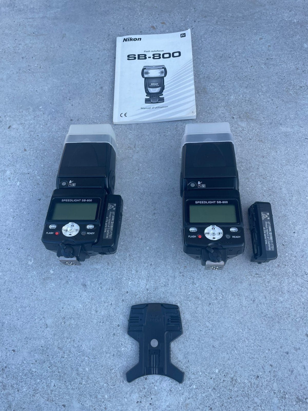 2 Flashs Nikon Speedlight SB-800 + accessoires + sac photo., Audio, Tv en Foto, Foto | Flitsers, Nikon, Gebruikt, Overige typen
