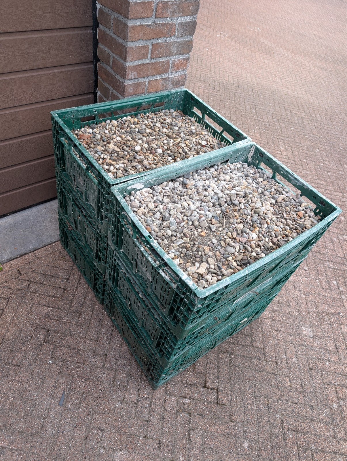 Gratis op te halen kiezelstenen, Ophalen