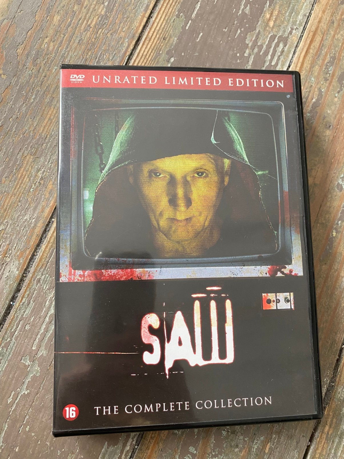 Saw The Complete Collection DVD Boxset 1-7, Unrated Limited, Cd's en Dvd's, Ophalen of Verzenden, Zo goed als nieuw, Engels, Nederlands