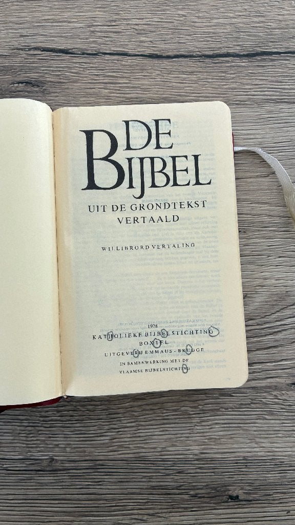 DE BIJBEL, Ophalen of Verzenden, Zo goed als nieuw