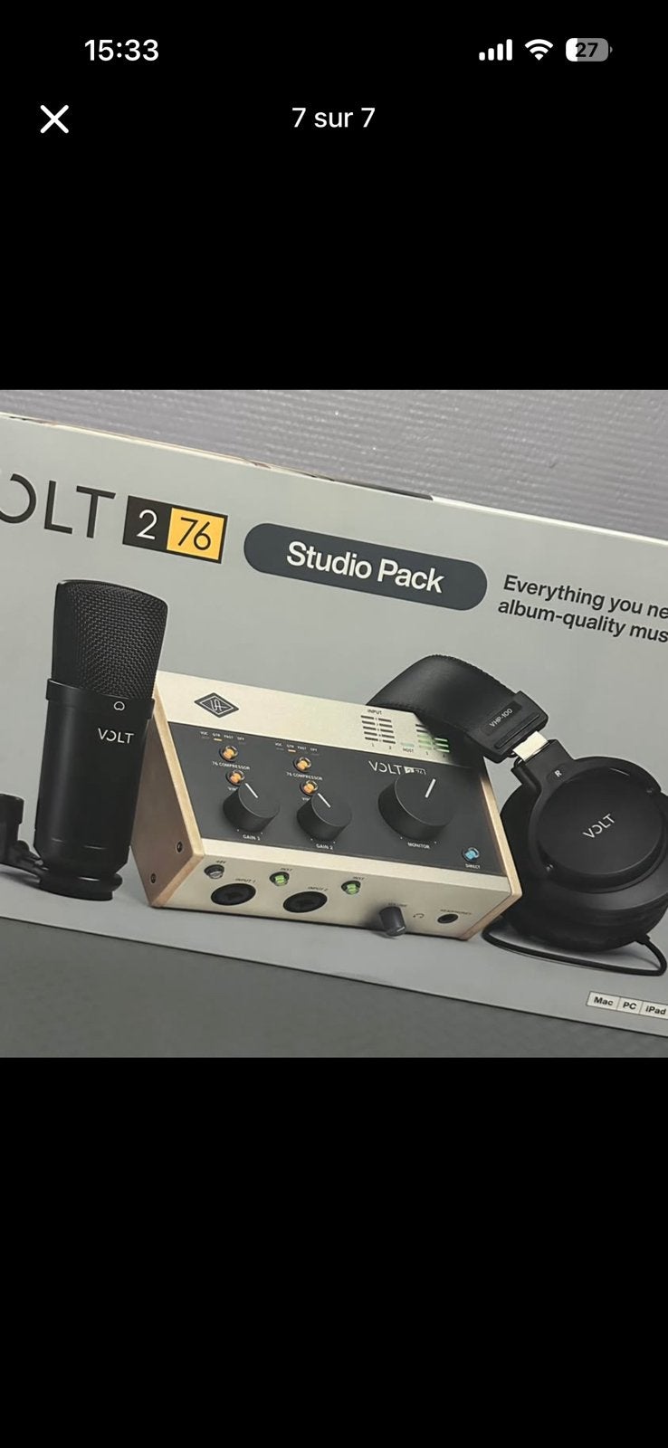 Volt 276 audiogeluidskaartpakket, Muziek en Instrumenten, Effecten, Zo goed als nieuw, Ophalen of Verzenden