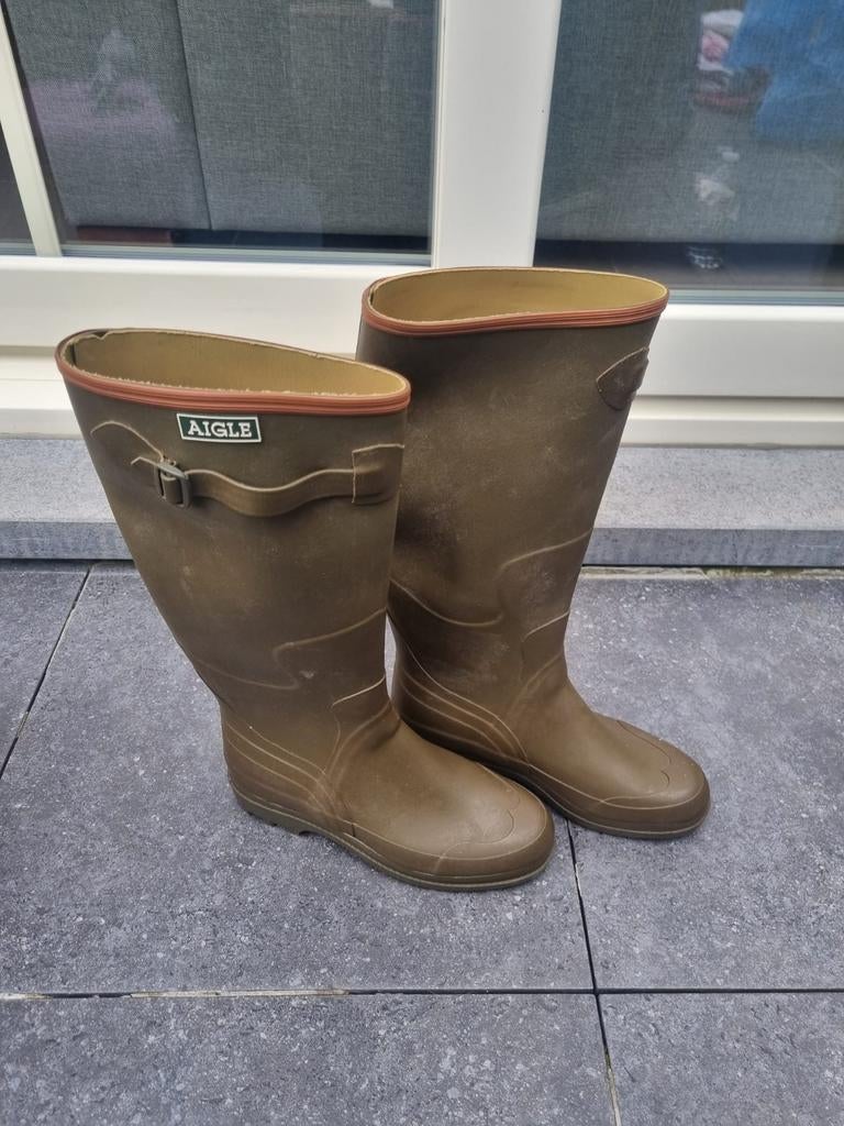 Laarzen Aigle maat 36 en maat 38, Tuin en Terras, Werkkleding, Ophalen, Laarzen