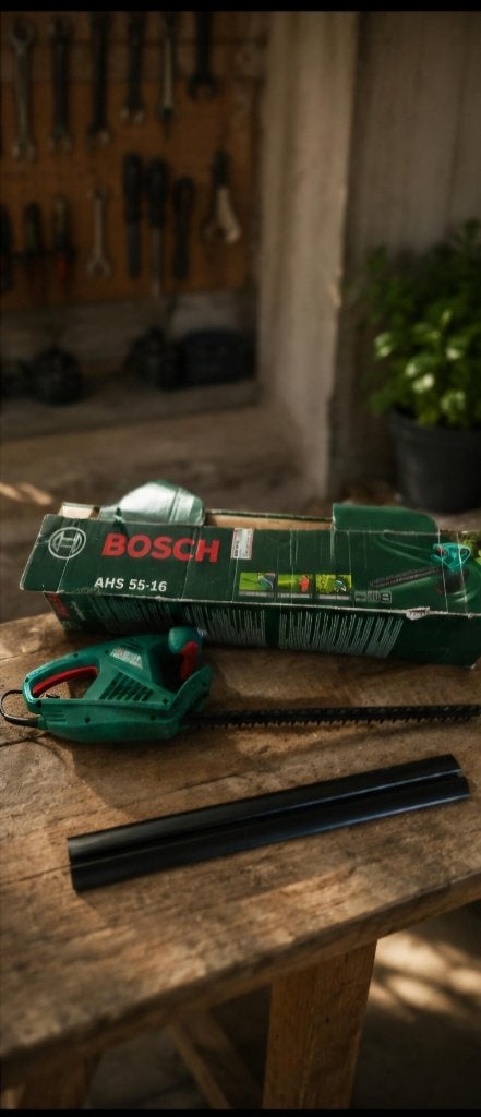 BOSCH AHS 55-16 Elektrische Heggenschaar, Enlèvement, Comme neuf, Électrique, Bosch
