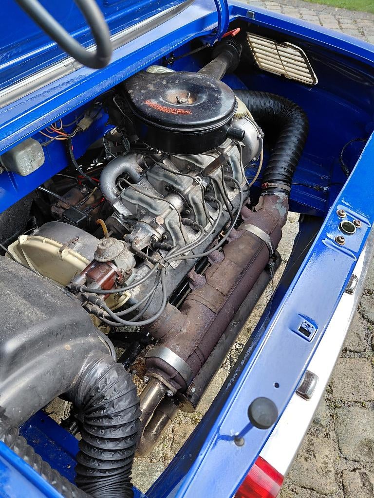 Oldtimer, Overige merken, Achterwielaandrijving, Blauw, Bruin
