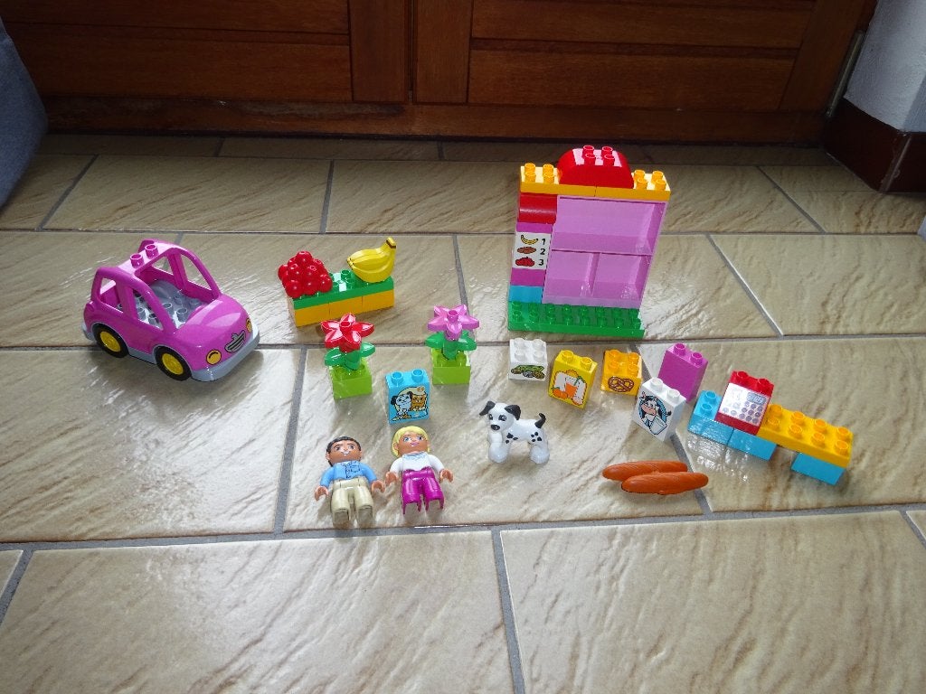 Duplo supermarkt, Kinderen en Baby's, Ophalen of Verzenden, Zo goed als nieuw, Compleet, Duplo