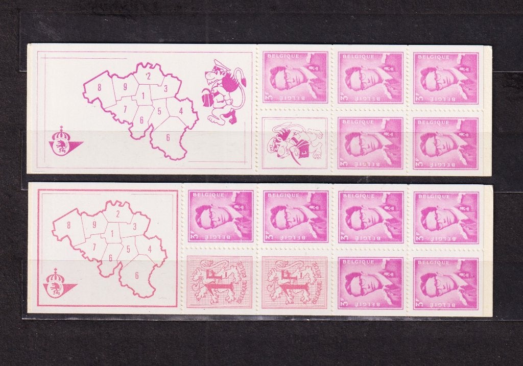 Belgique 1969 Année complète avec carnet **, Envoi, Non oblitéré, Neuf
