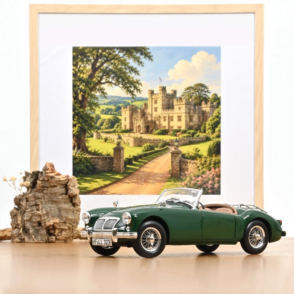 MGA 1955 British Racing Green - Échelle 1/18 - PRIX : 95€, Hobby & Loisirs créatifs, Enlèvement ou Envoi, Neuf, Voiture, Norev