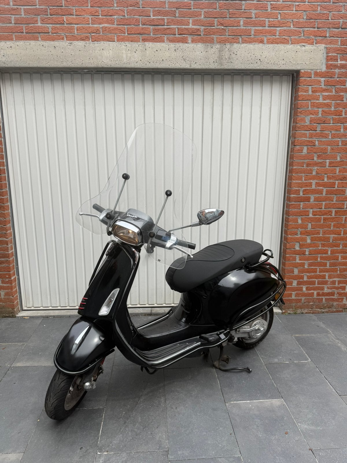 Vespa Sprint 50cc | Zwart | Klasse A, Fietsen en Brommers, Scooters | Vespa, Gebruikt, Vespa S, Klasse A (25 km/u), Benzine, Ophalen