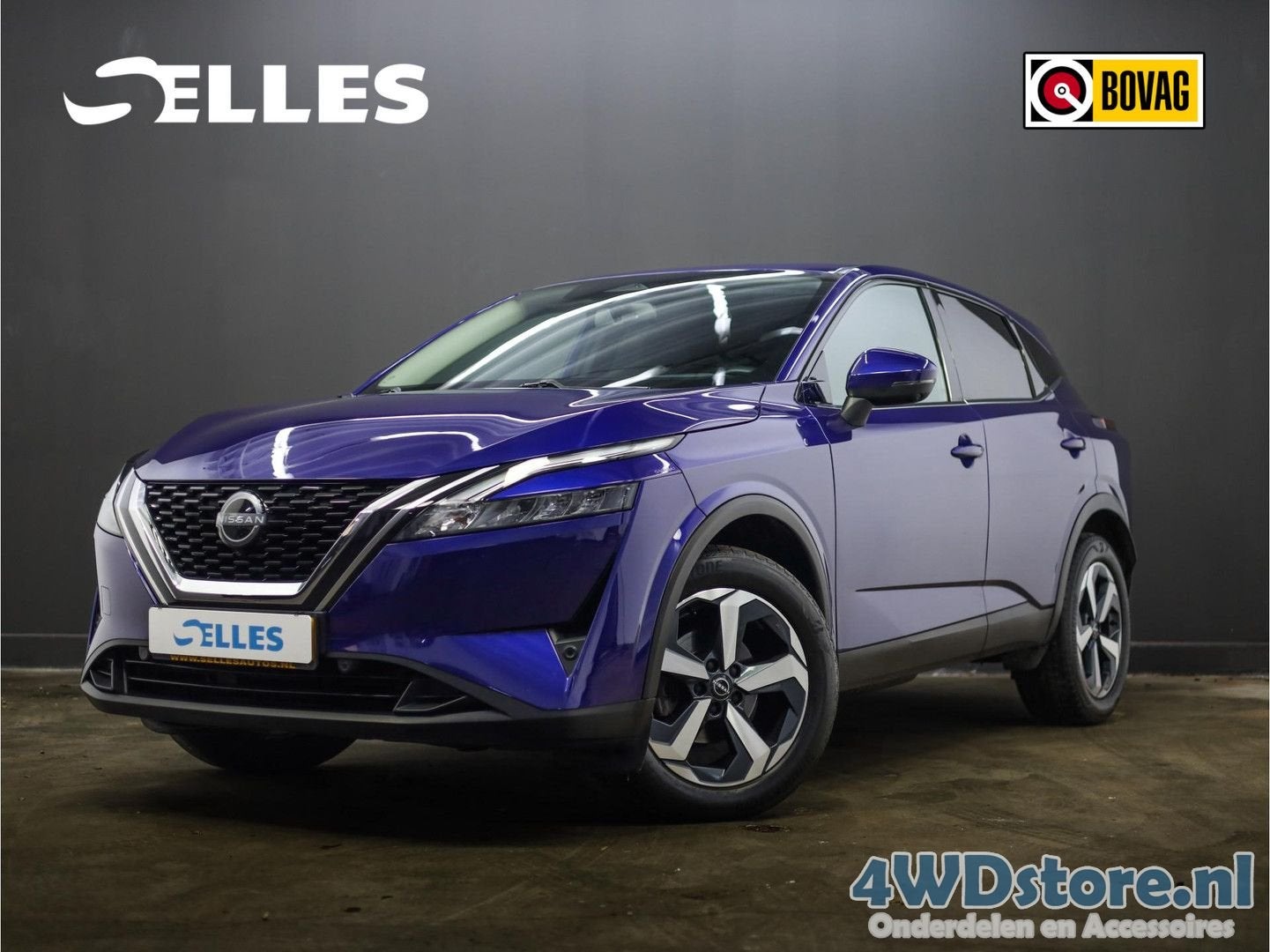 Nissan Qashqai 1.3 MHEV Xtronic N-Connecta | Carplay & Andro, Automaat, Zwart, Blauw, Elektrische ramen