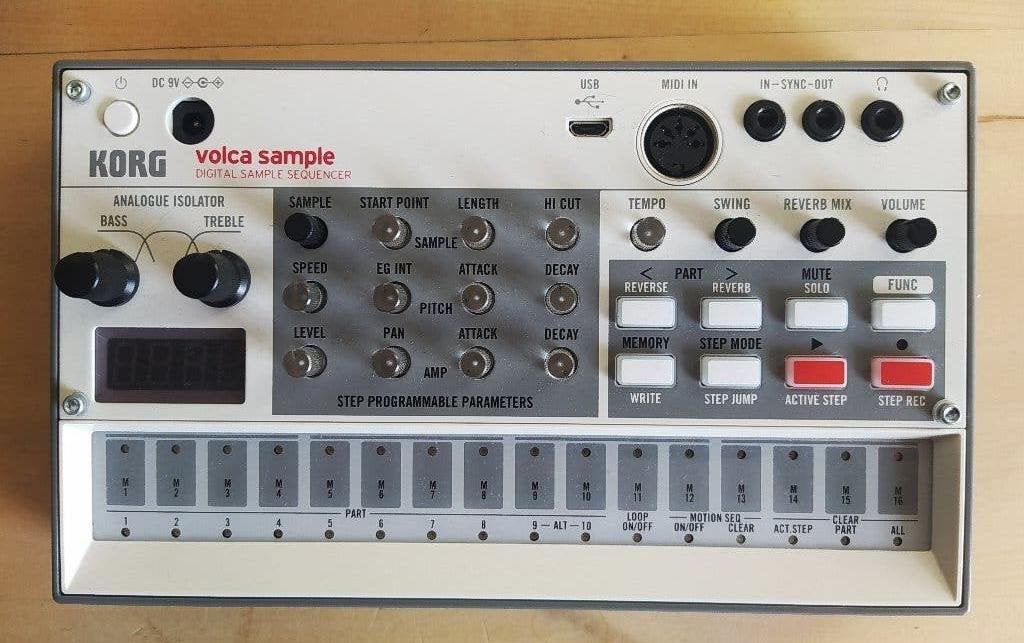 Korg Volca Smaple 2, Muziek en Instrumenten, Ophalen of Verzenden, Zo goed als nieuw, Korg