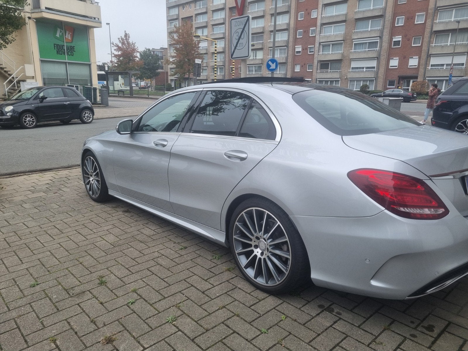 Mercedes C 220 Automaat Amg Pano, Auto's, Automaat, Euro 6, 120 kW, Diesel