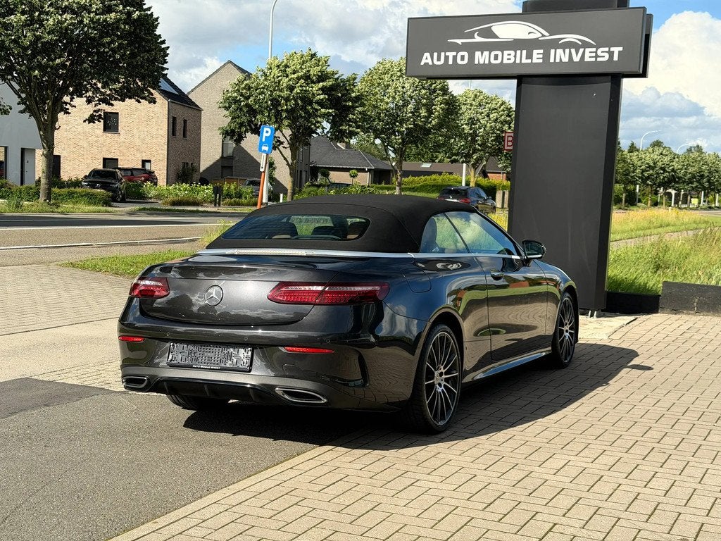 Mercedes-Benz E 220 Cabriolet E 220 d 4-Matic AMG FULL OPTIO, Cuir, Argent ou Gris, Achat, Entreprise