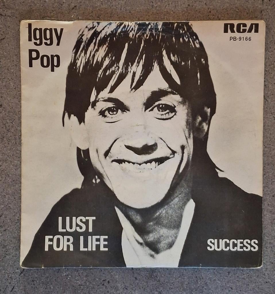 Iggy Pop: Lust For Life (7"), Ophalen of Verzenden, 1970 - 1979, 7 inch, Rock en Metal